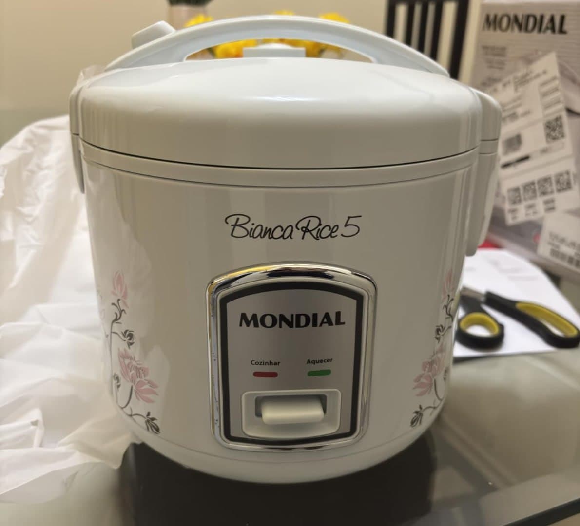 Panela de Arroz Mondial Bianca Rice 5 400W 110V